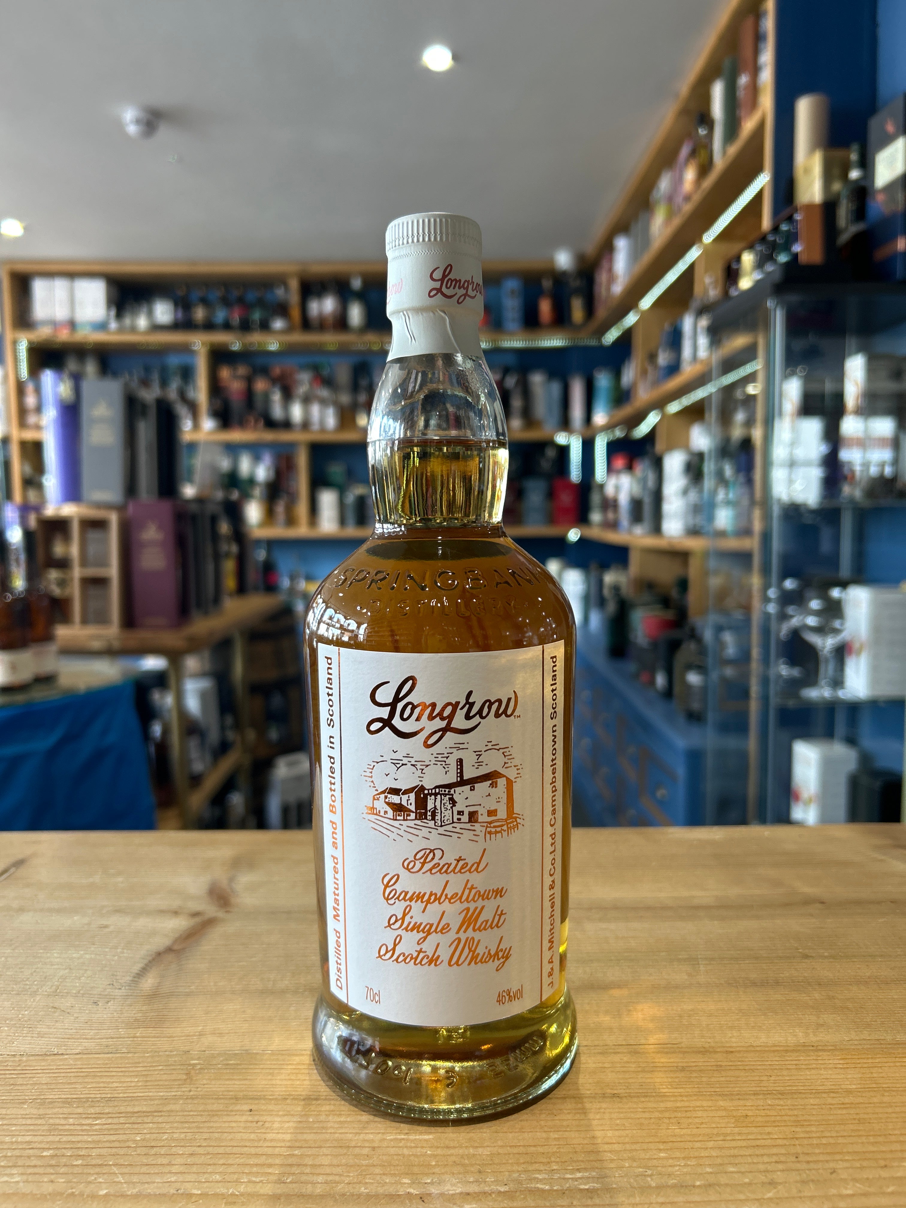 ウイスキー Longrow Peated Single Malt Whisky 46% Longrow Peated 70cl 46%