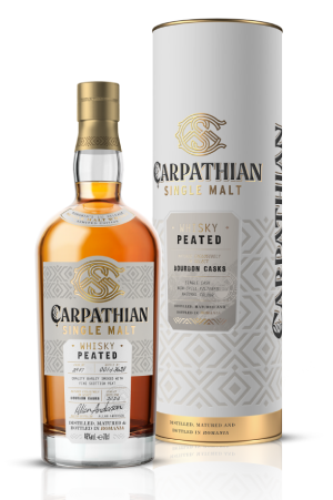 Carpathian Whisky Peated Bourbon Cask 70cl 46%