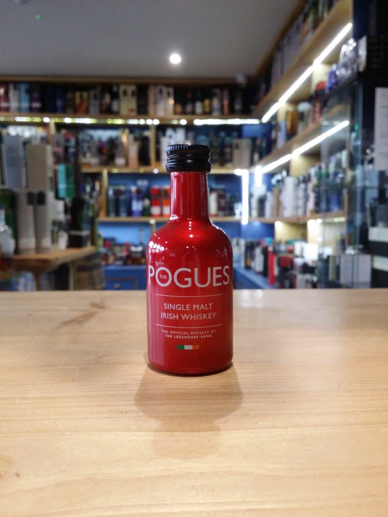 Pogues Single Malt Irish Whiskey 5cl 40% Red Bottle