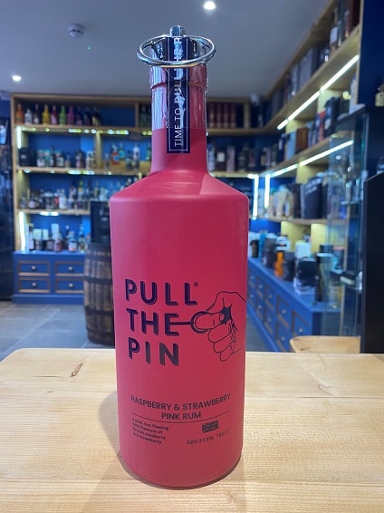 Pull the Pin Raspberry & Strawberry Pink Rum 70cl 37.5%