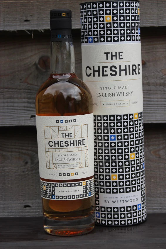 The Cheshire English Single Malt Whisky Second Release 70cl 46%