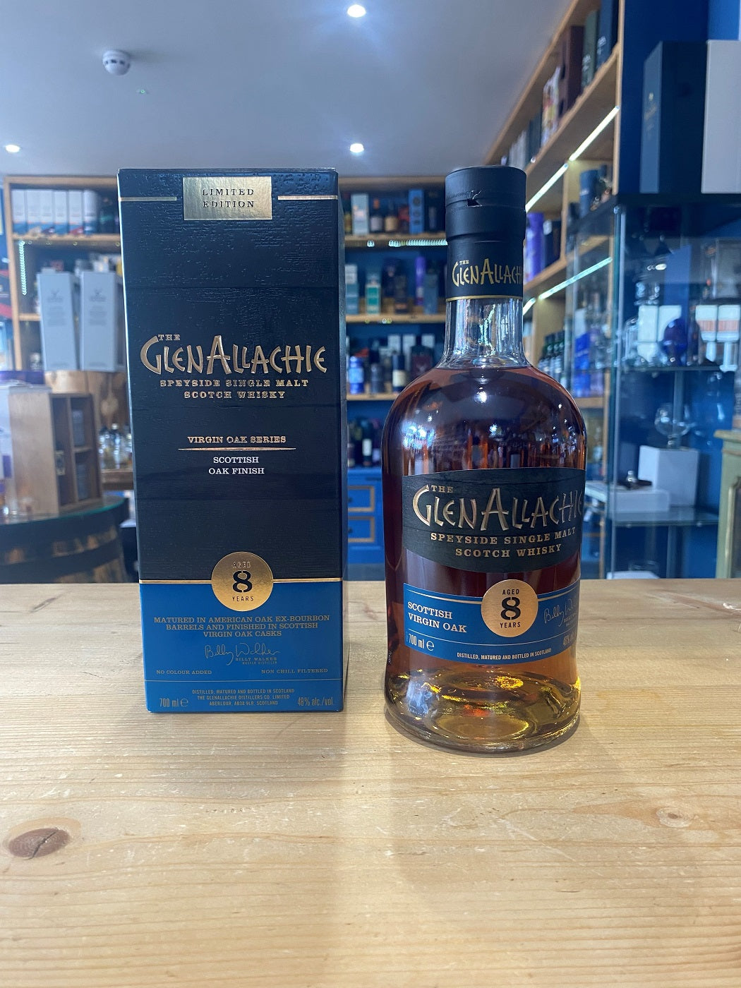 GlenAllachie 8 Year Old Scottish Oak Finish 70cl 48%