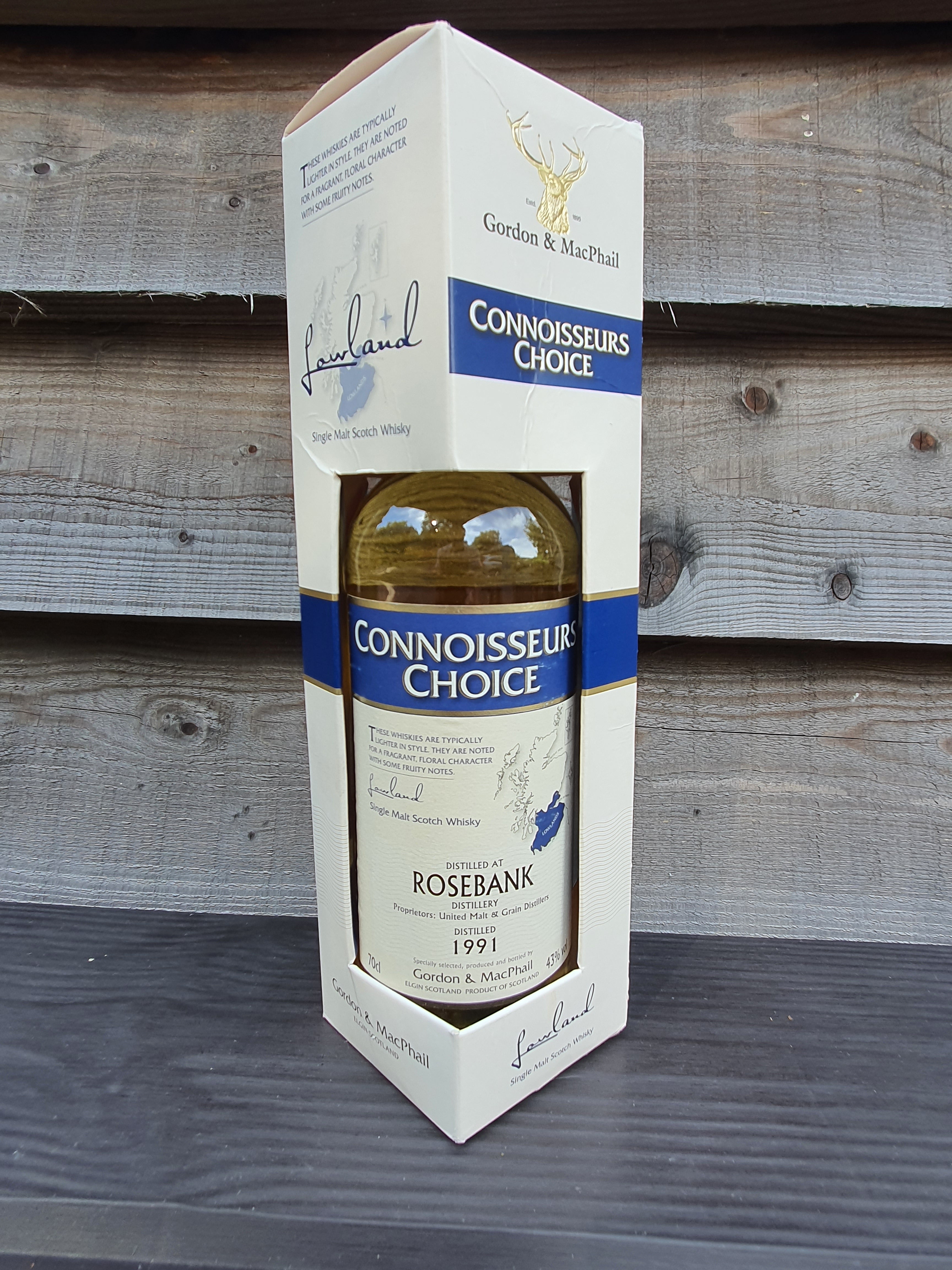 Private Collection Rosebank 1991 17 year old Gordon and MacPhail Conno