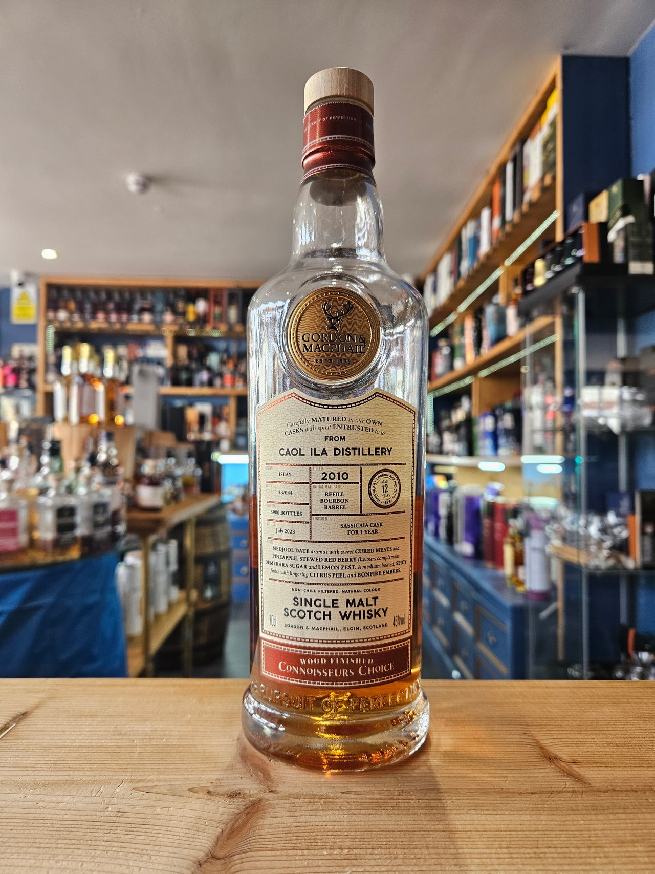 Isla's Bar - G and M CC Caol Ila 12 Year Old Sassicaia Cask 45% 2.5cl