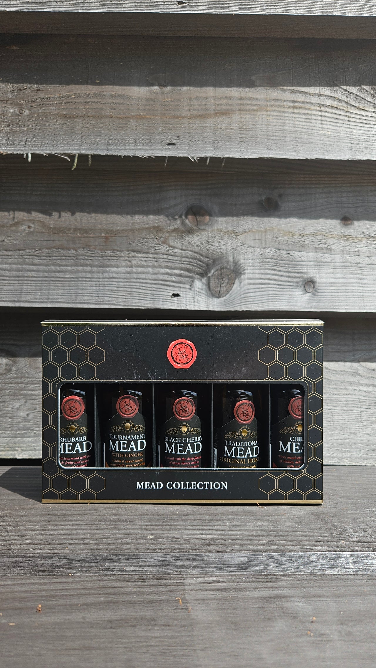 Lyme Bay Winery Mead Miniature Gift Box 5 x 5cl