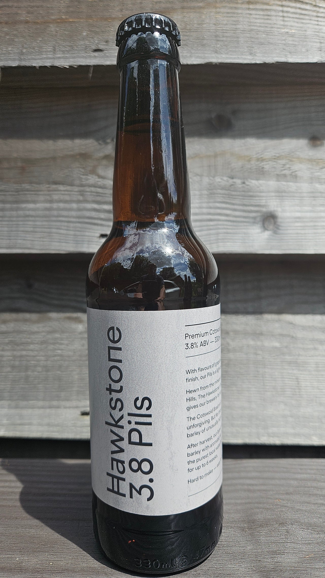 Hawkstone 3.8 Pils 330ml 3.8% Retail Case of 12
