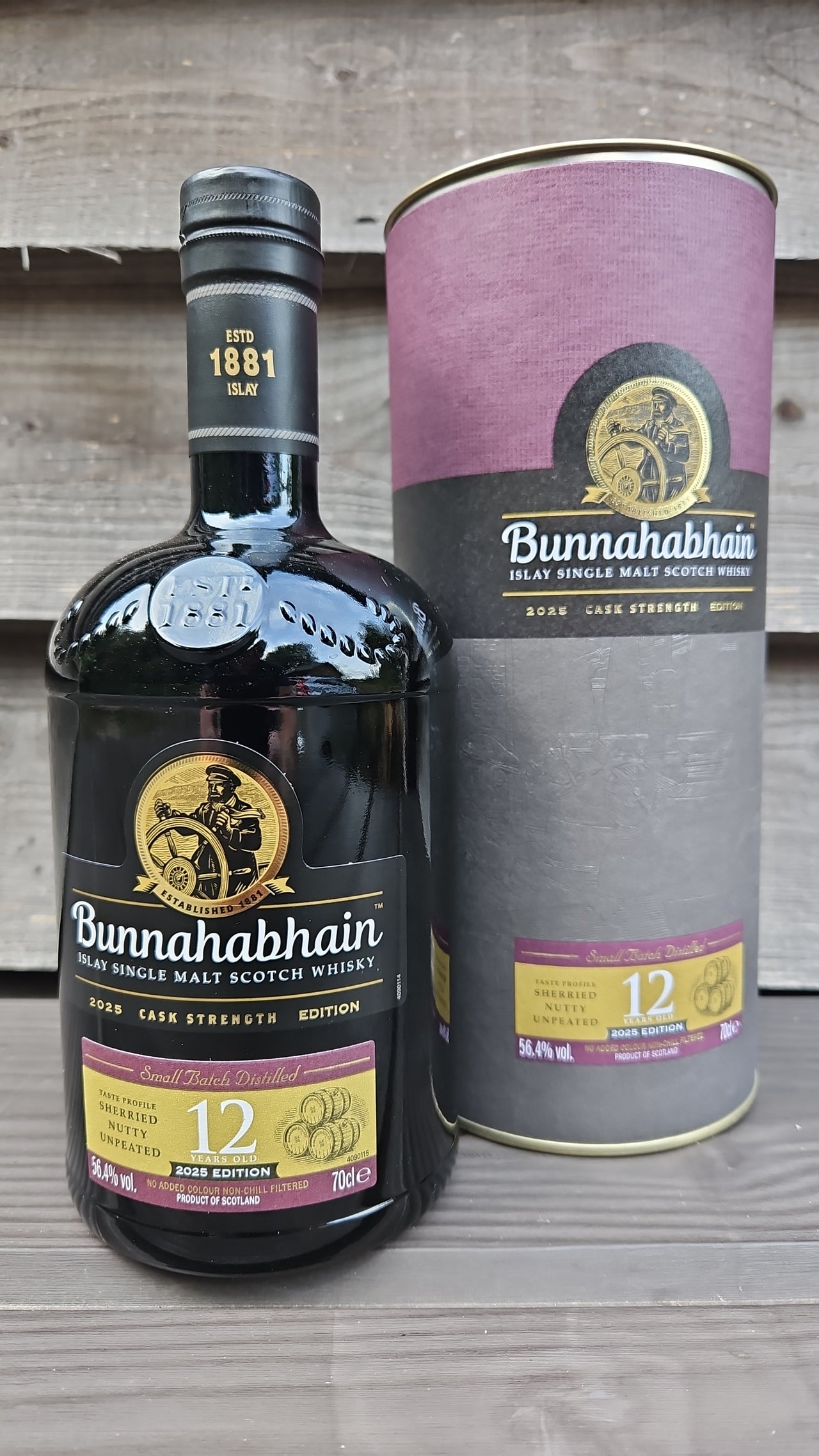 Bunnahabhain 12 Year Old Cask Strength 2025 Edition 70cl 56.4%