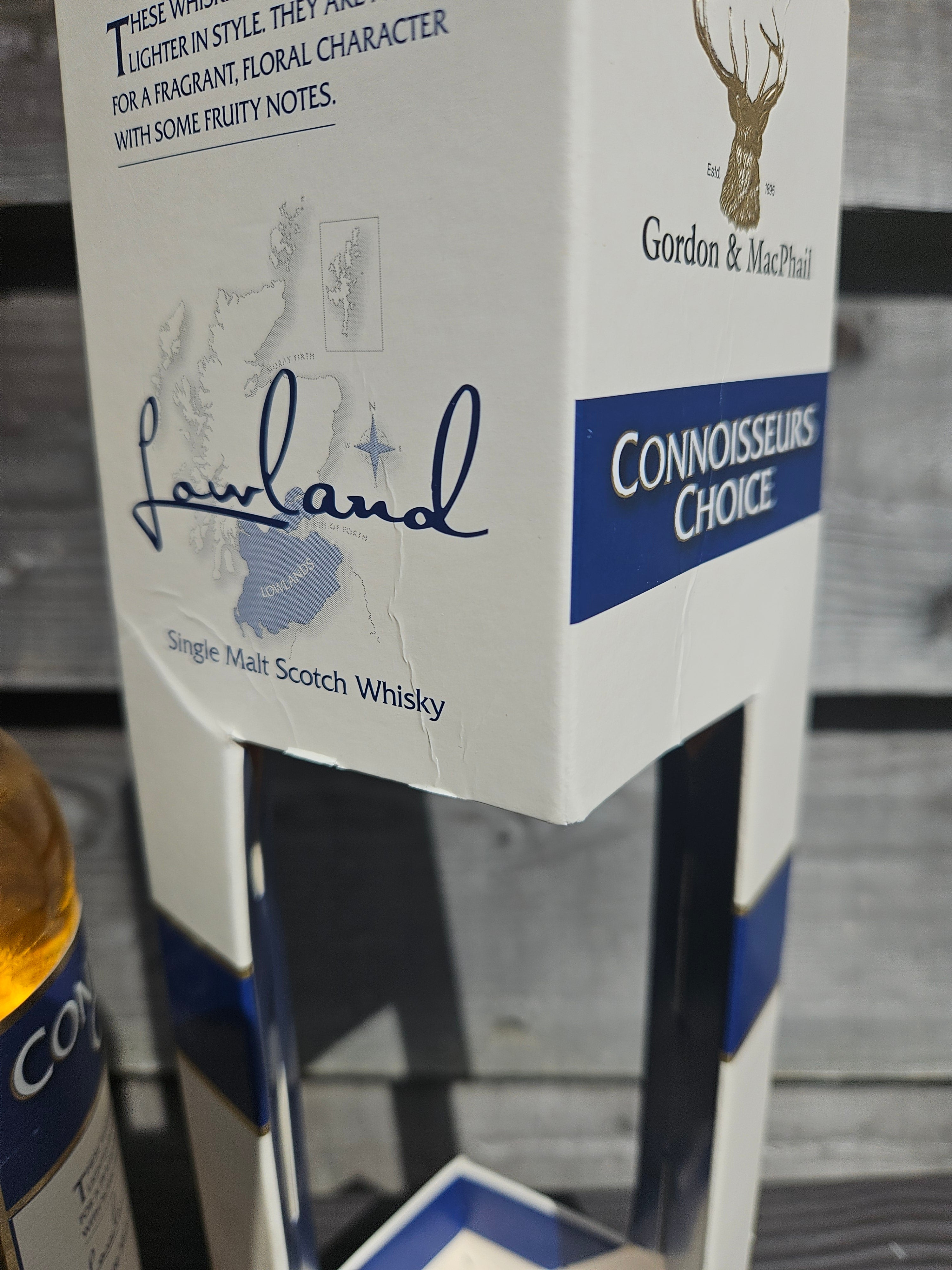 Private Collection Rosebank 1991 17 year old Gordon and MacPhail Conno