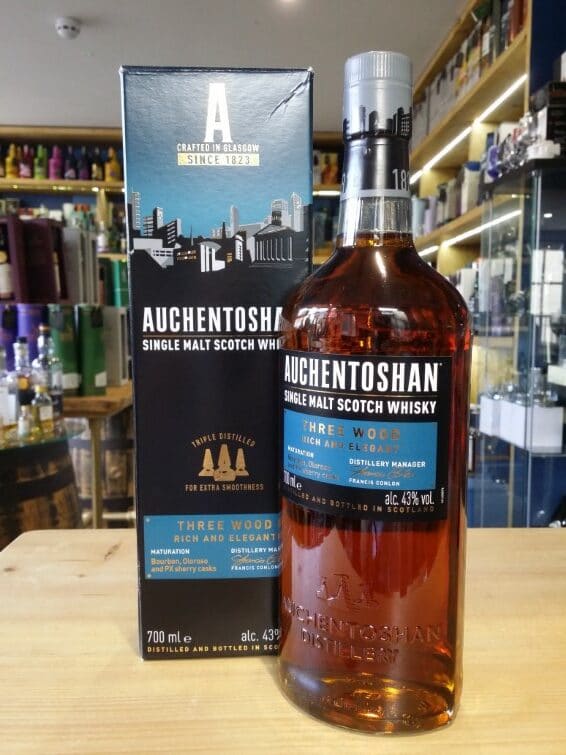 Auchentoshan Three Wood 70cl 43%