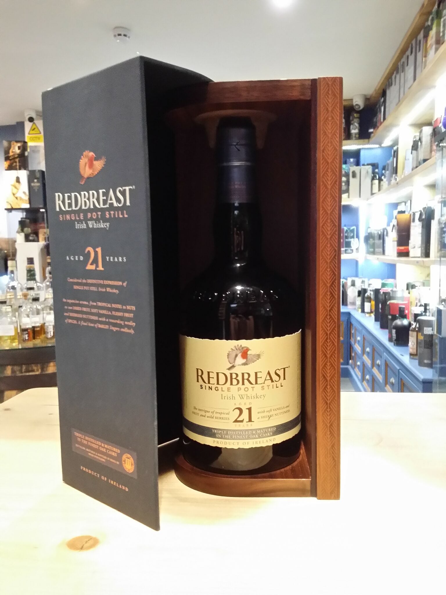 Redbreast 21 Year Old Single Pot Still Irish Whiskey 70cl 46%