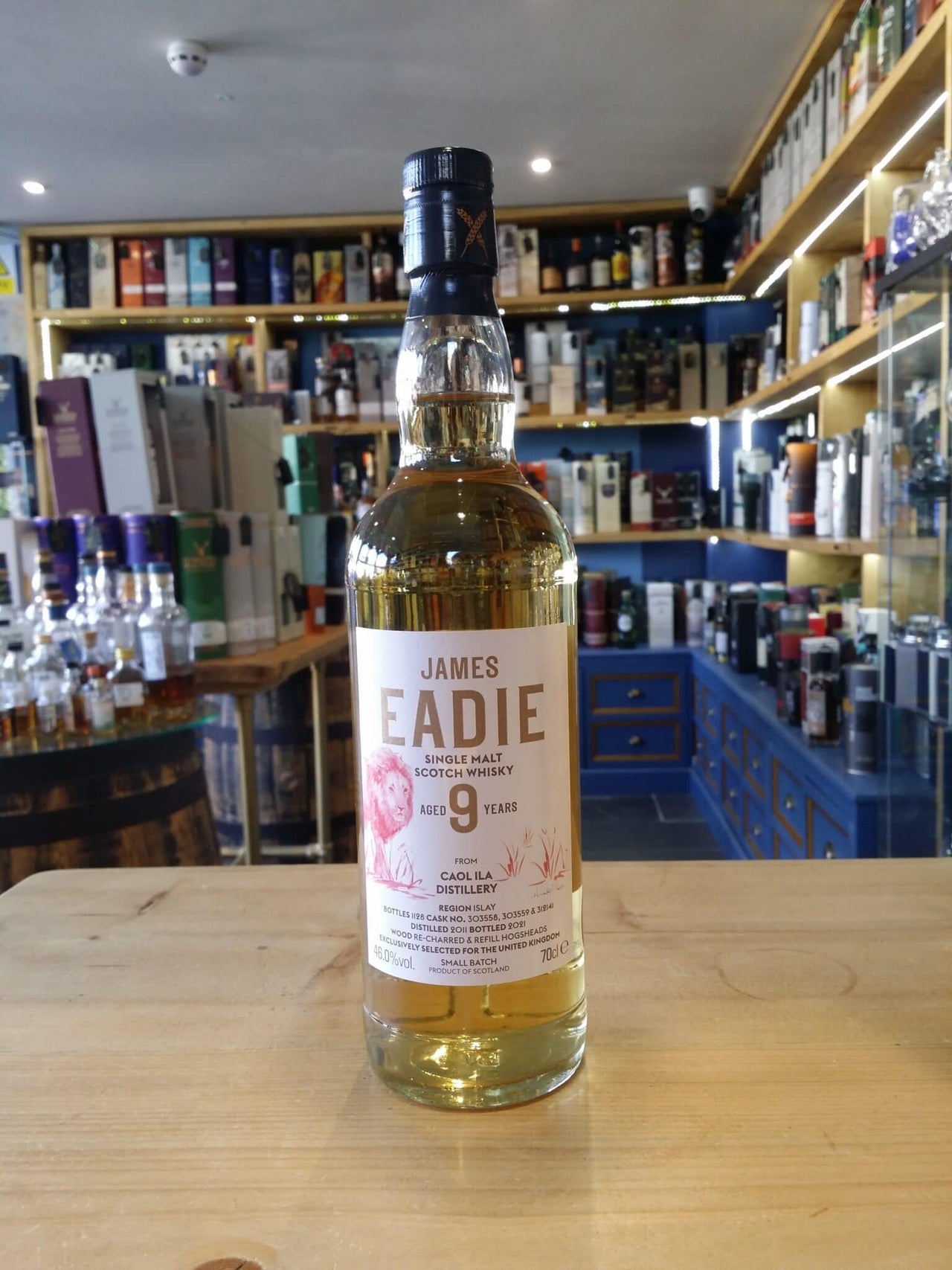James Eadie Caol Ila Aged 9 Years 70cl 46%