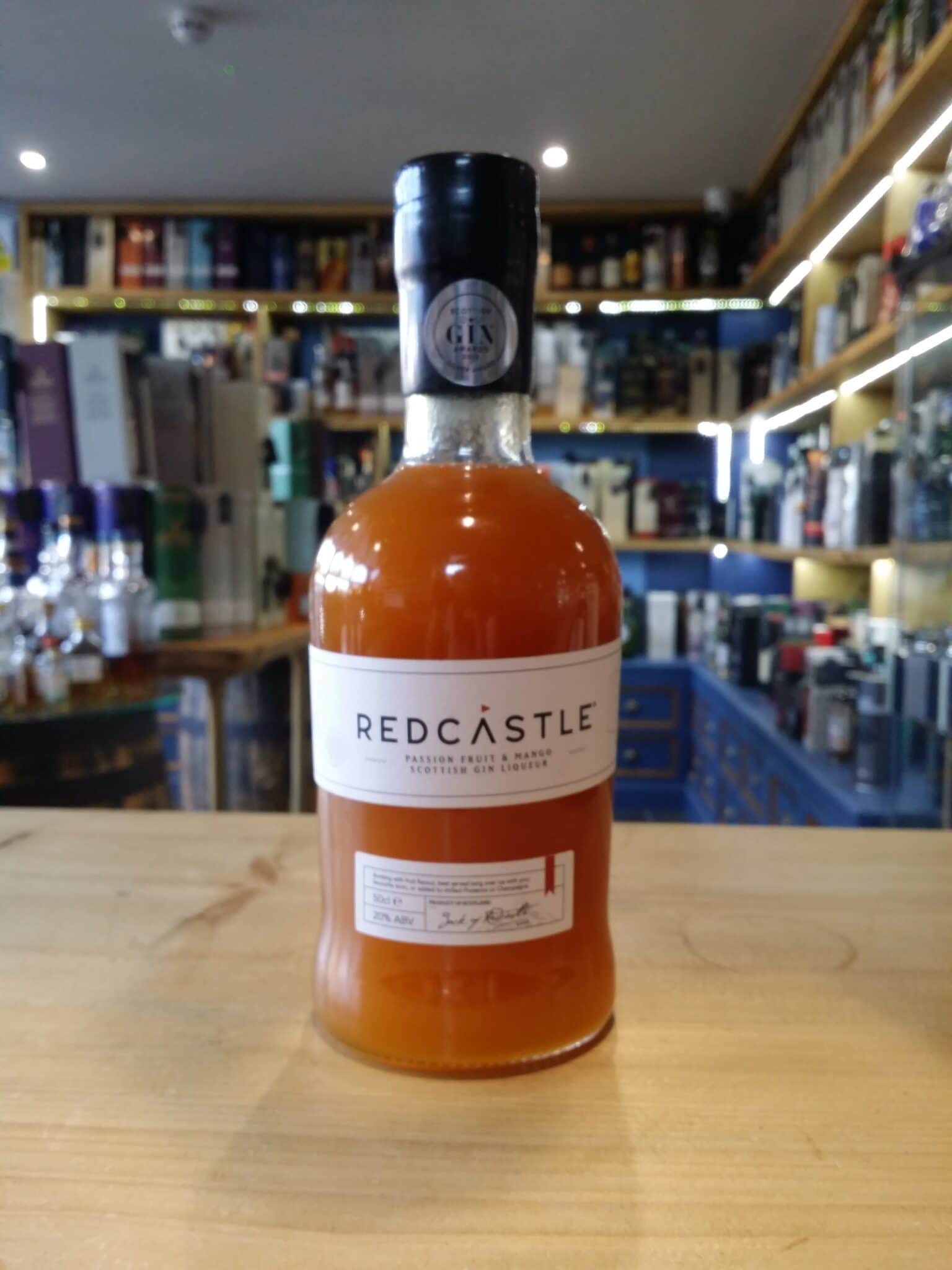 Redcastle Passion Fruit & Mango Scottish Gin Liqueur 50cl 20%