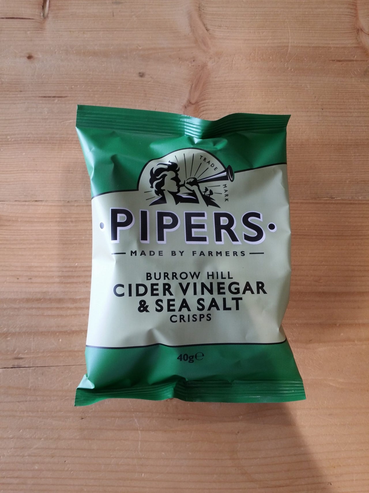 Isla's Bar - Pipers Burrow Hill Cider Vinegar & Sea Salt Crisps