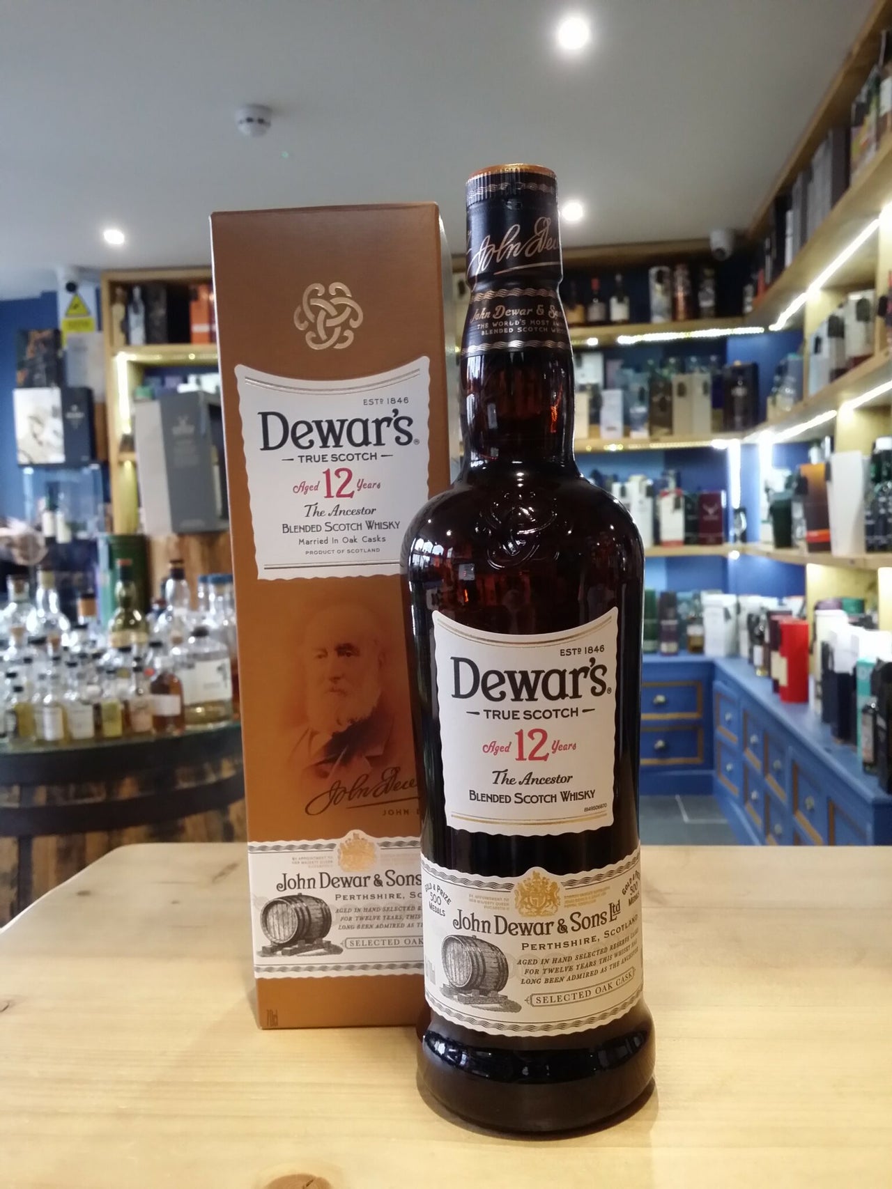 Dewars 12 blended scotch 70cl 40%