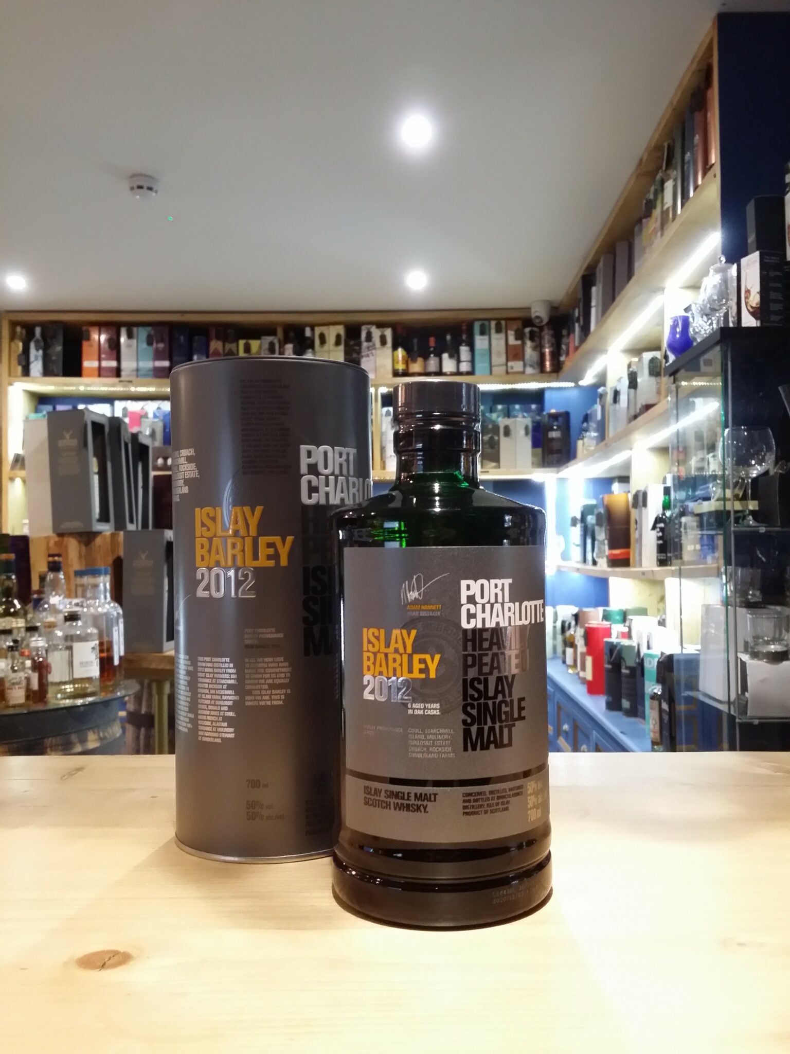 Port Charlotte Islay Barley 2012 Heavily Peated 6 Year Old 70cl 50%