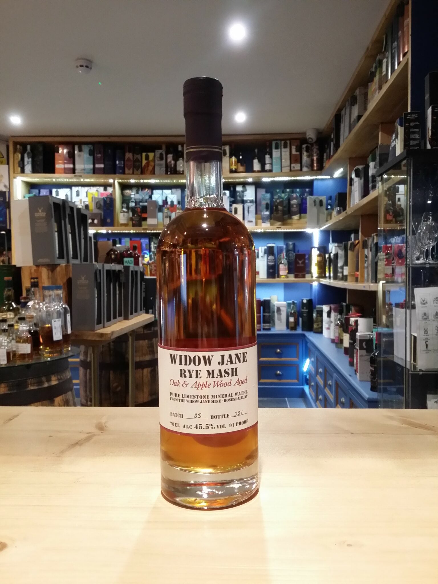 Widow Jane Rye Mash - Oak & Apple Wood Aged 45.5% 70cl