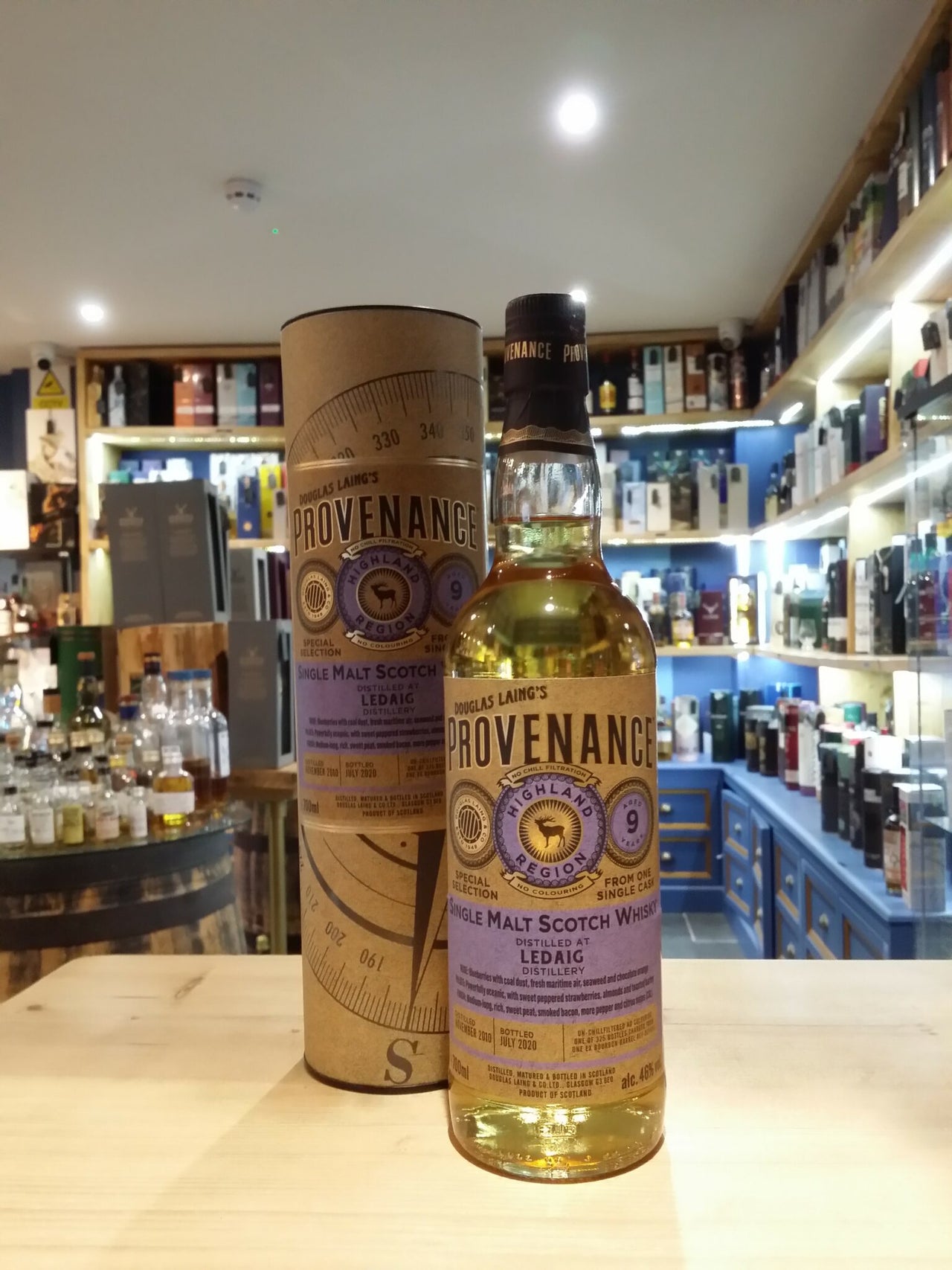 Douglas Laings Provenance Ledaig 2010 9 Year old 70cl 46%