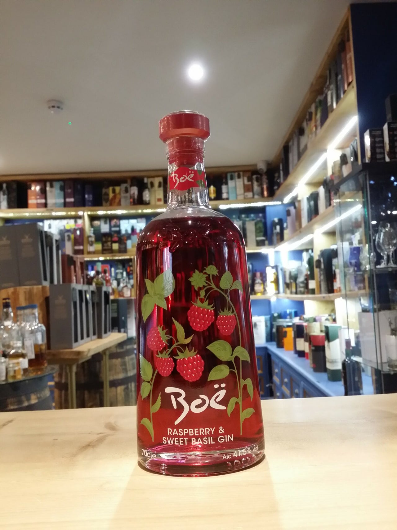 Boe Raspberry & Sweet Basil Gin 70cl 41.5%