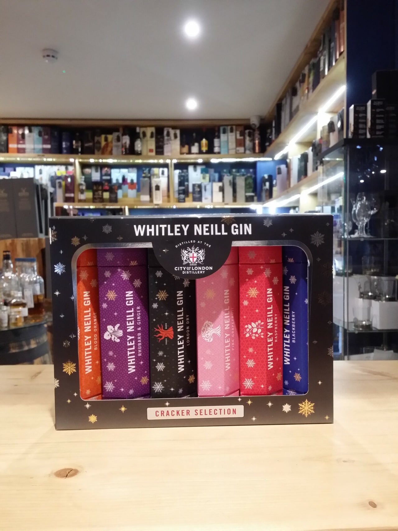 Whitley Neill Gin Cracker Selection 6 x 5cl