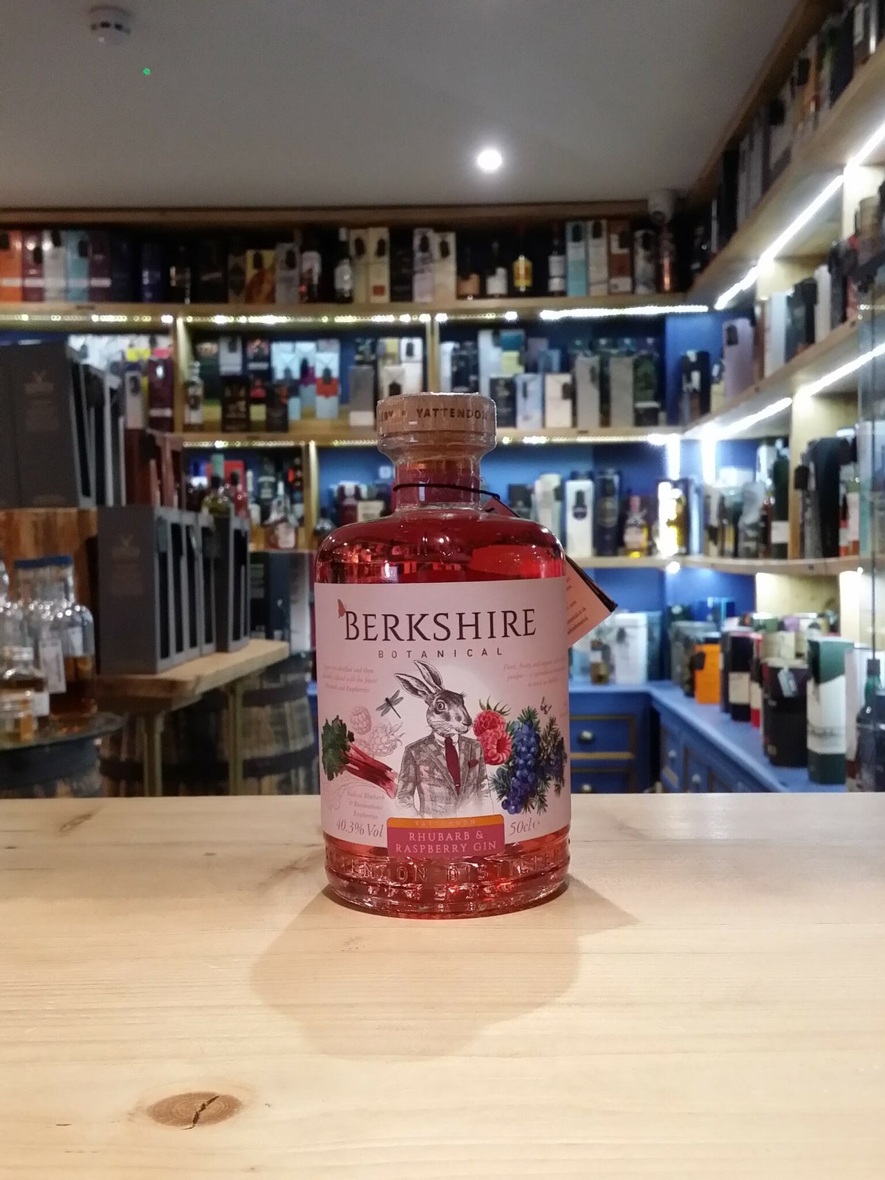 Berkshire Rhubarb & Raspberry Gin 50cl 40.3%