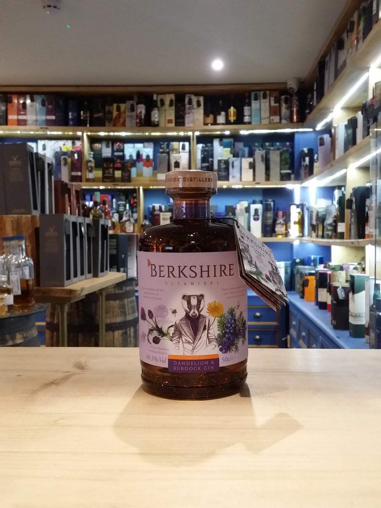 Berkshire Dandelion & Burdock Gin 50cl 40.3%