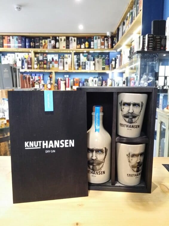 Knut Hansen dry gin 2 mug set