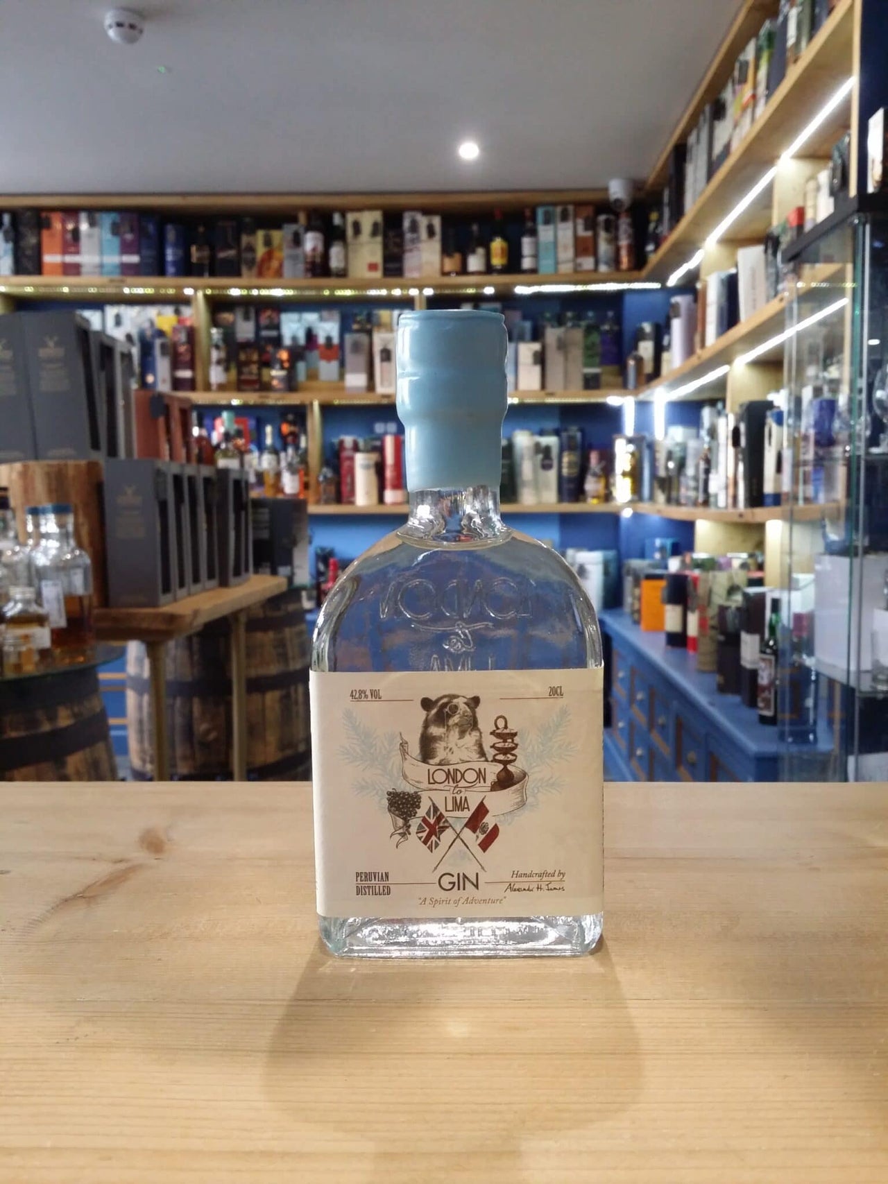 London & Lima Peruvian gin 42.8% 20cl