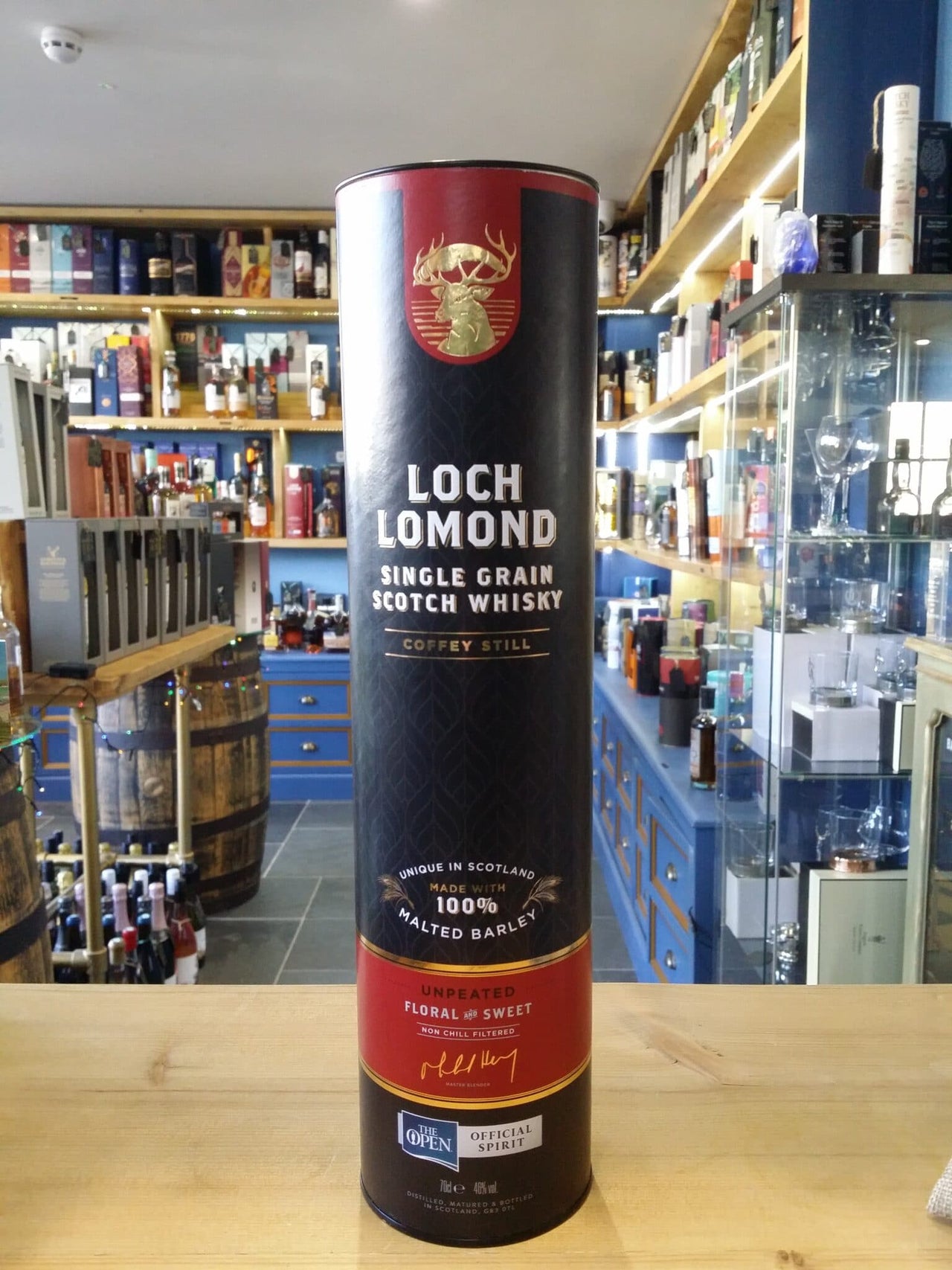 Loch Lomond Single Grain Unpeated Malted Barley 70cl 46%