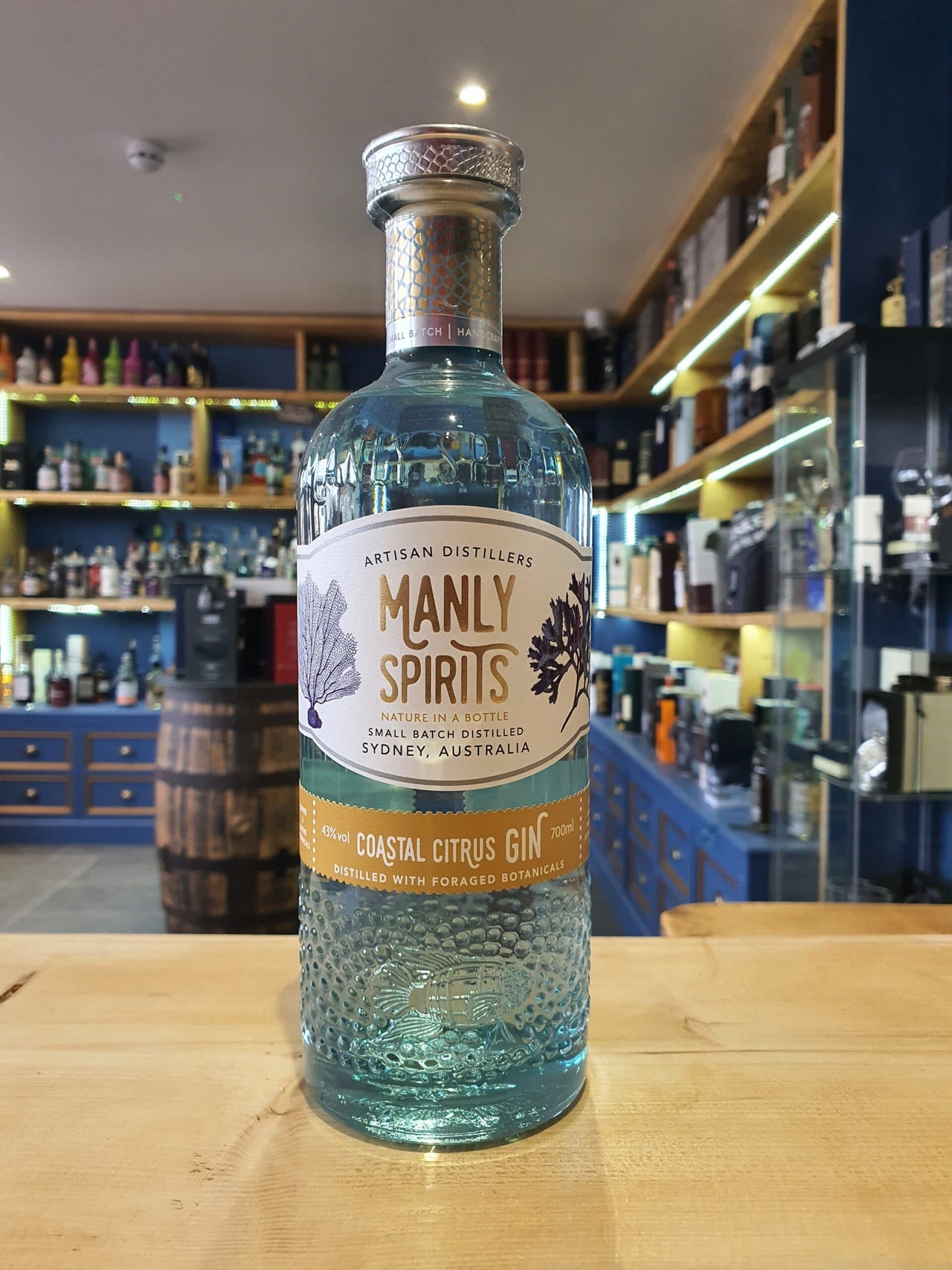 Manly Spirits Australian Coastal Citrus Gin 43% 70cl