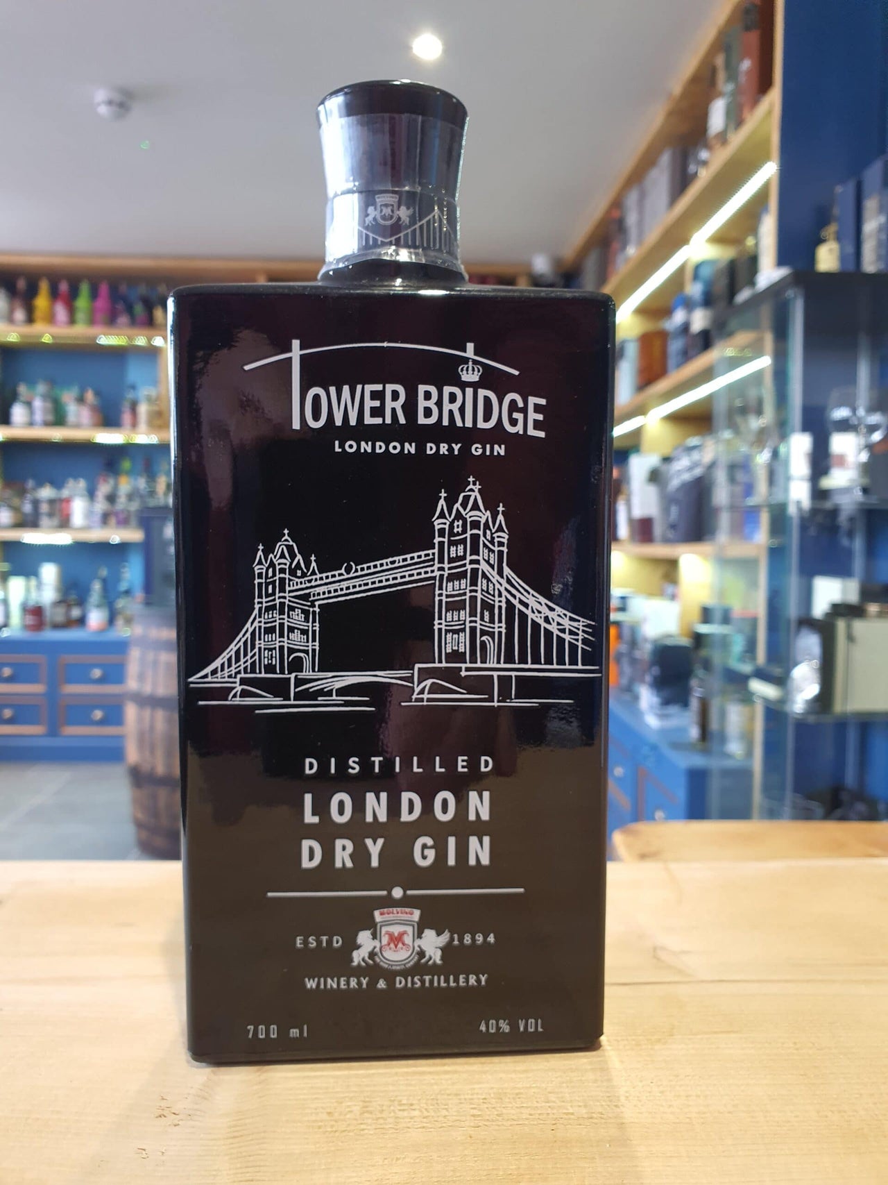 Tower Bridge London Dry Gin (Black Bottle) 40% 70cl