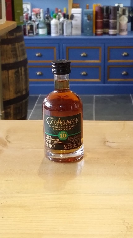 Isla's Bar - GlenAllachie 10 year old Batch 9 Cask Strength 2.5cl 58.1%