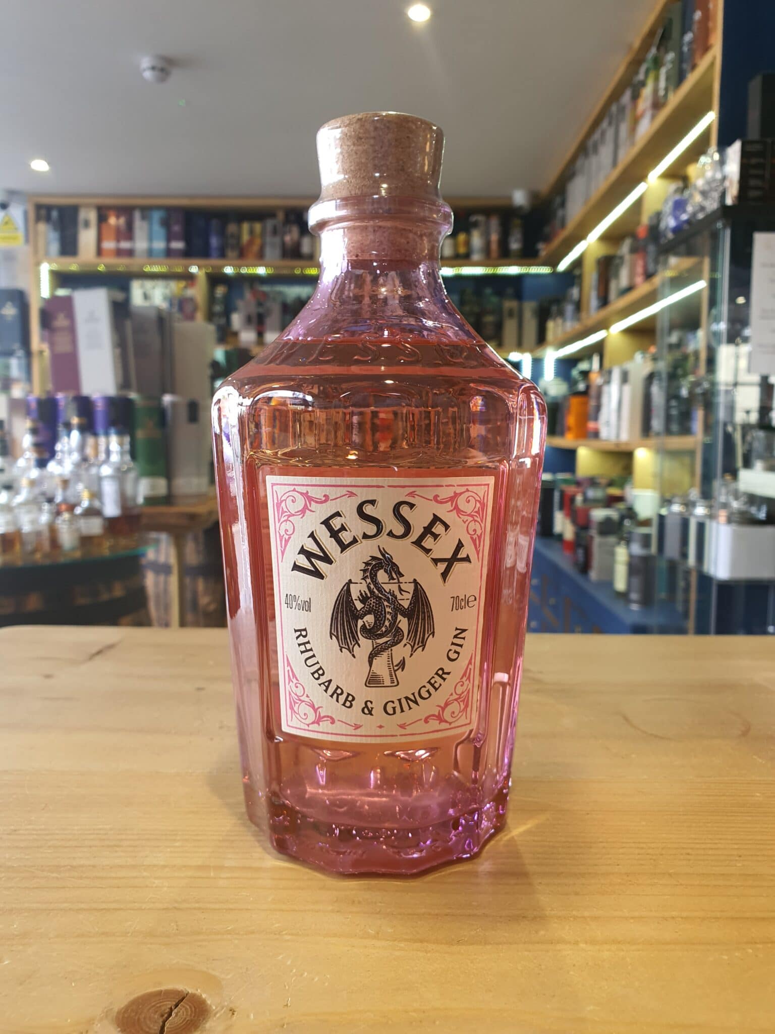 Wessex Distillery Rhubarb & Ginger Gin 70cl 40%