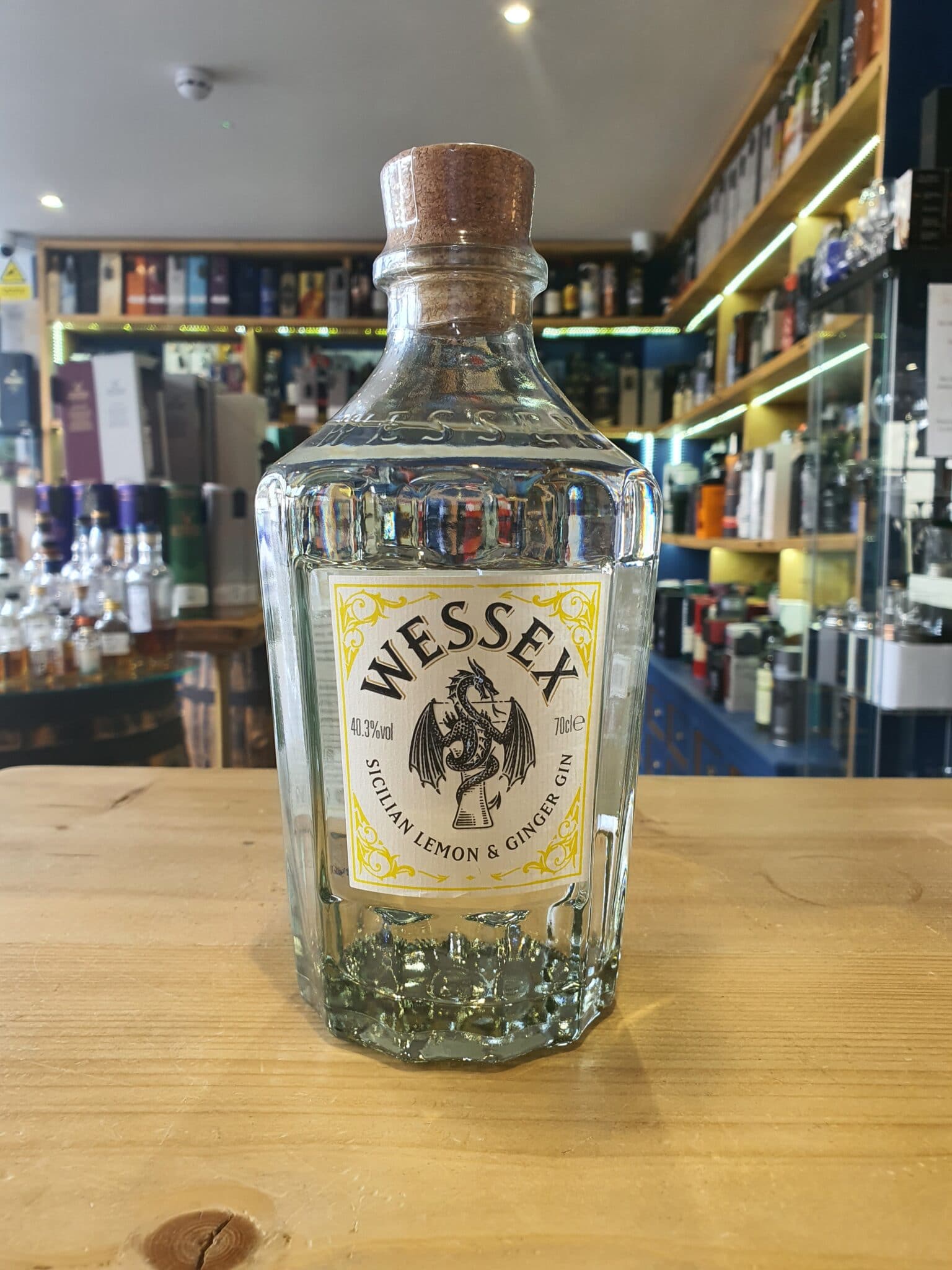 Wessex Distillery Sicilian Lemon & Ginger Gin 70cl 40.3%