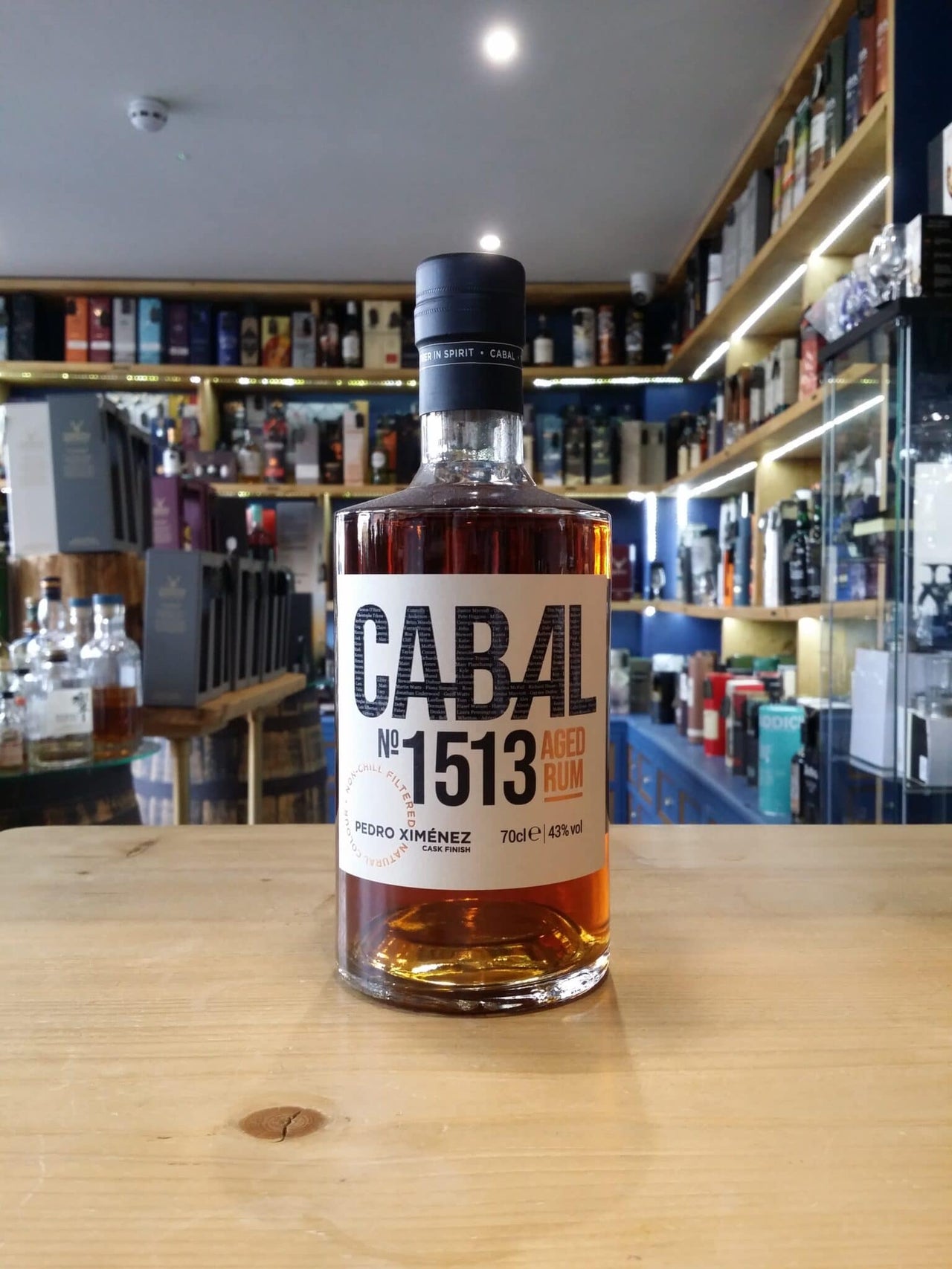 Cabal 1513 aged rum 70cl 43%