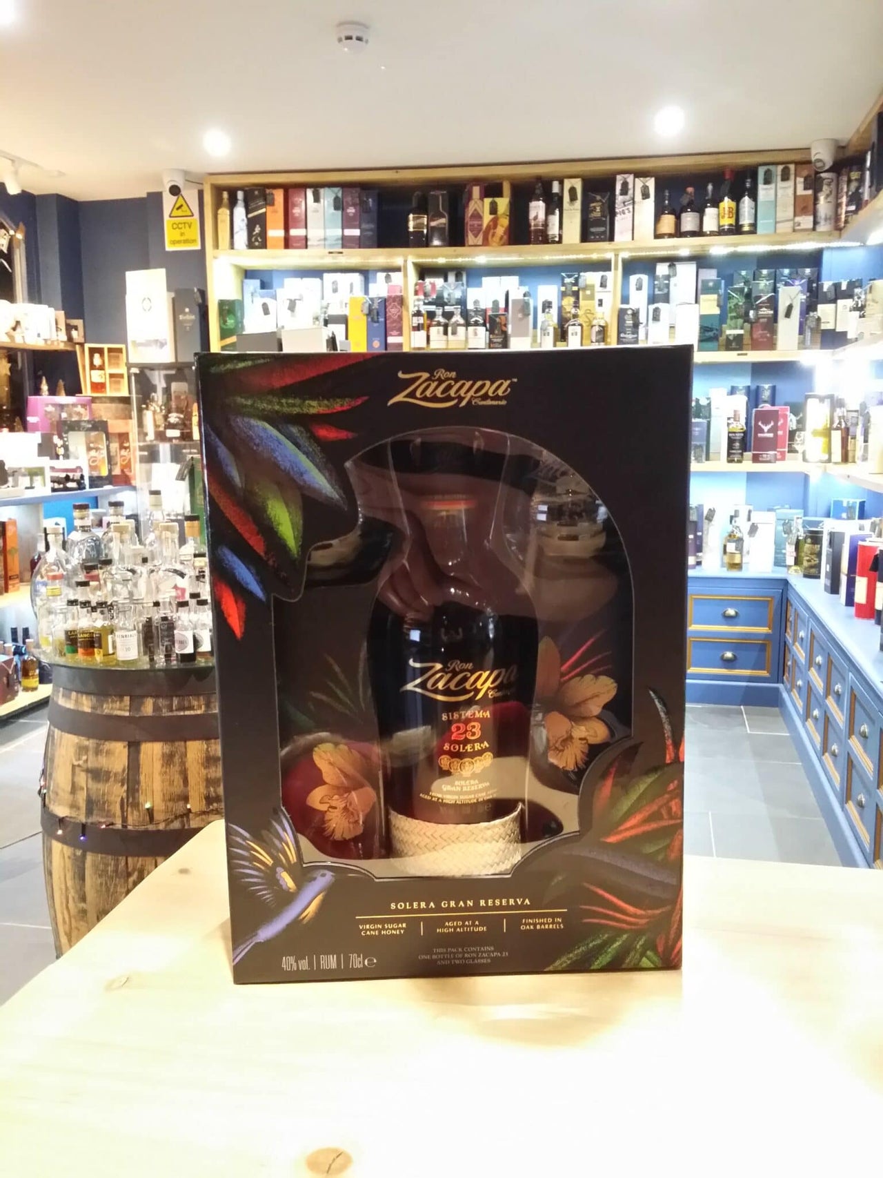 Ron Zacapa Centenario 23 Year Old Solera Gran Reserva Gift Set 70cl 40%