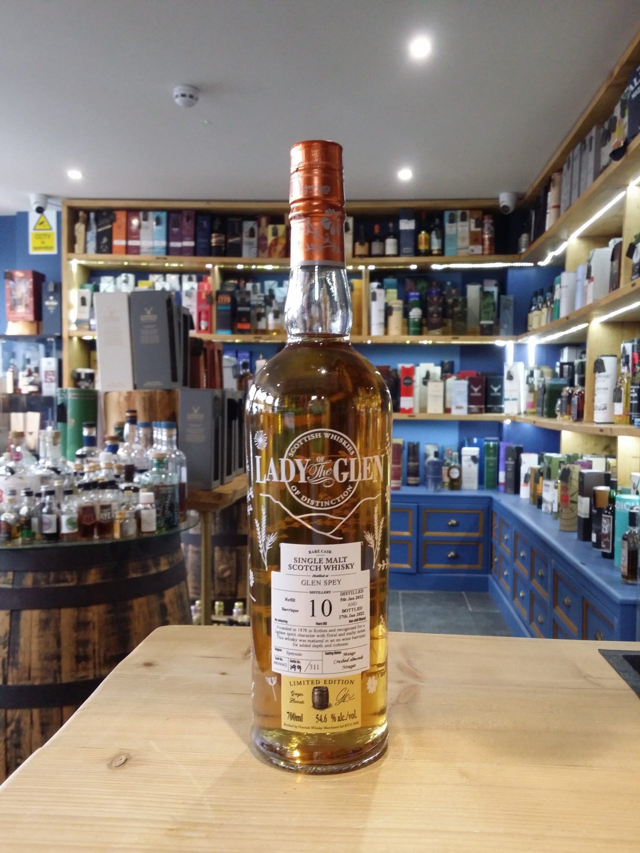 Isla's Bar - Lady of the Glen – Glen Spey 2012 10 Year Old 2.5cl 54.6%