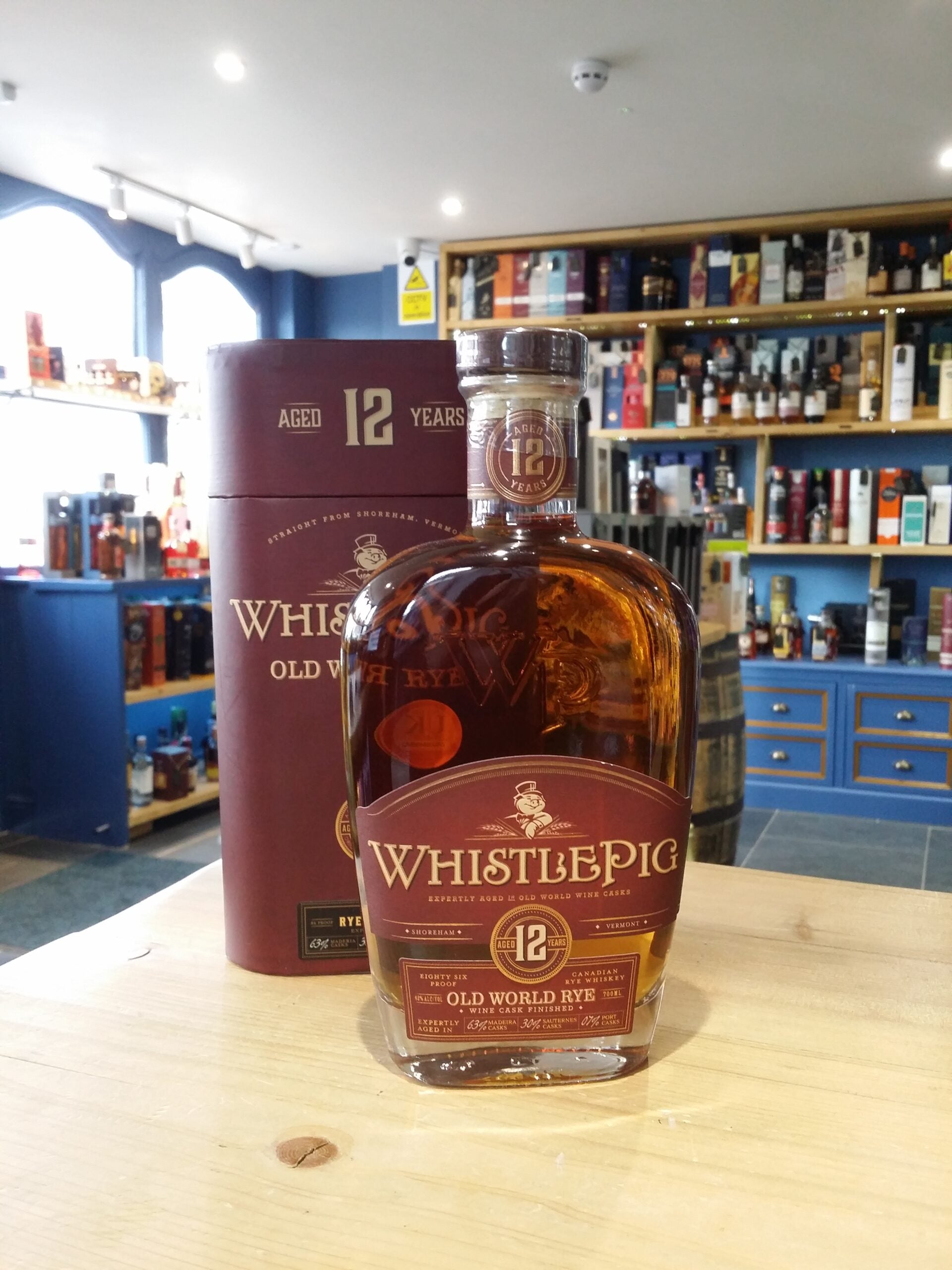 WhistlePig Old World Rye Aged 12 Years 70cl 43%