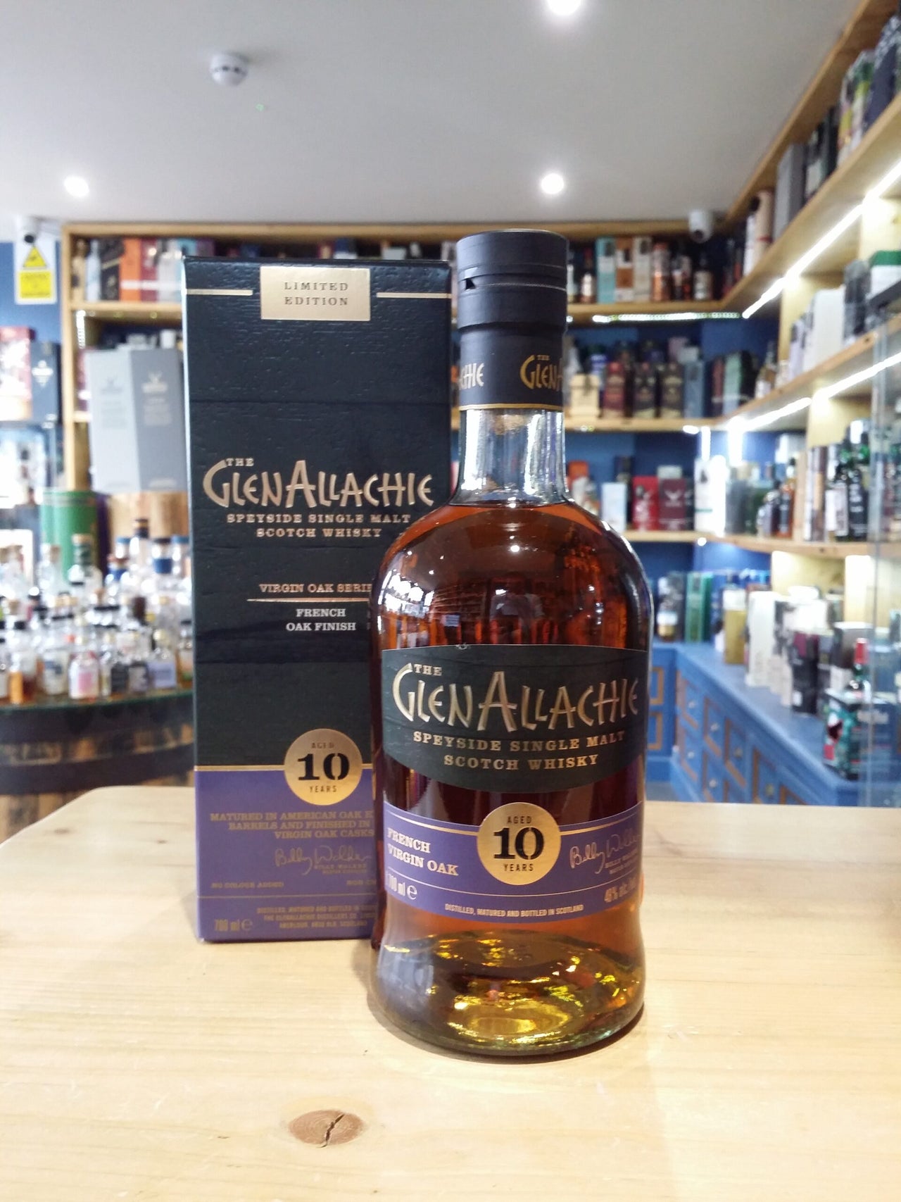 GlenAllachie Aged 10 Years French Oak Finish 70cl 48%