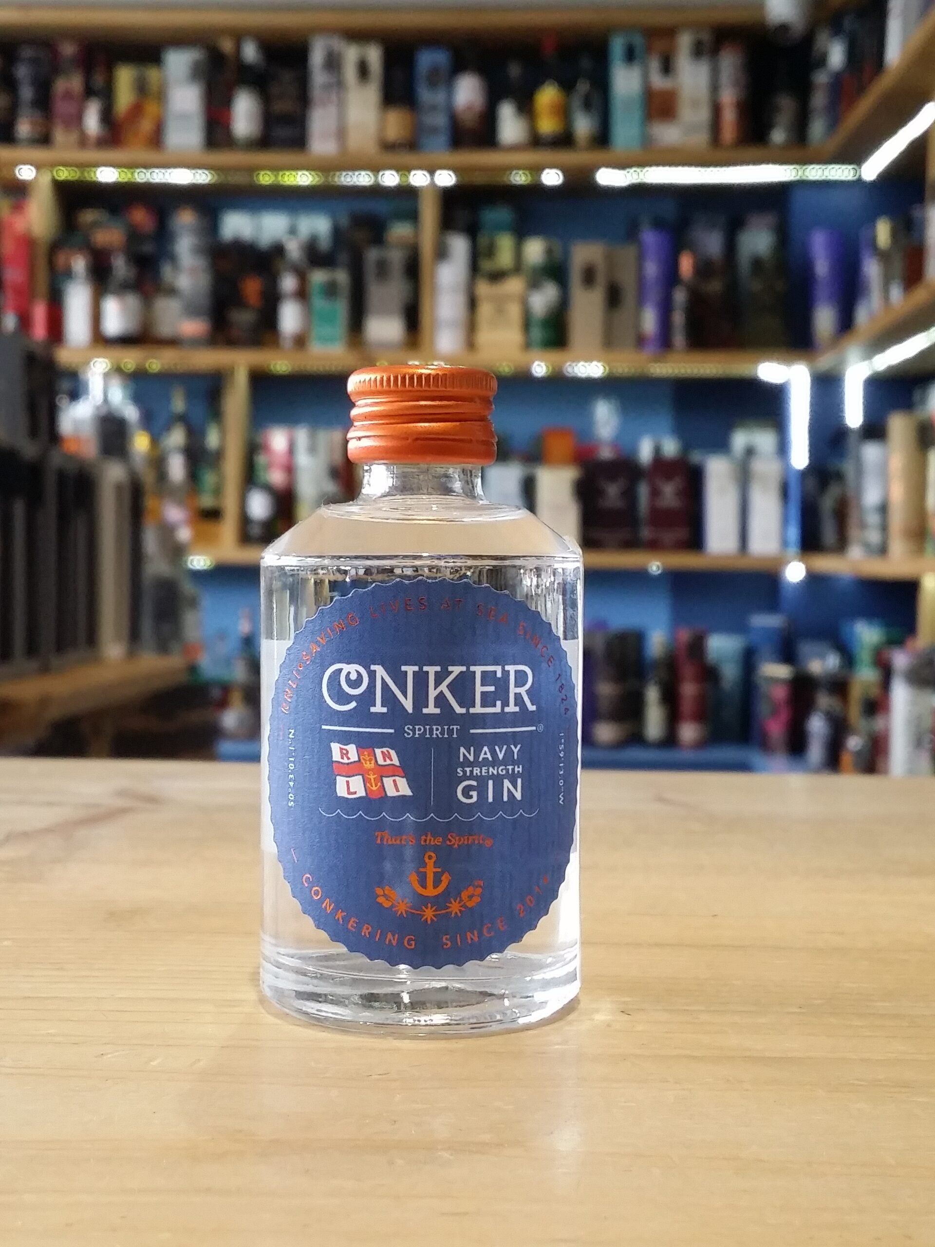 Conker RNLI Navy Strength Gin 5cl 57%