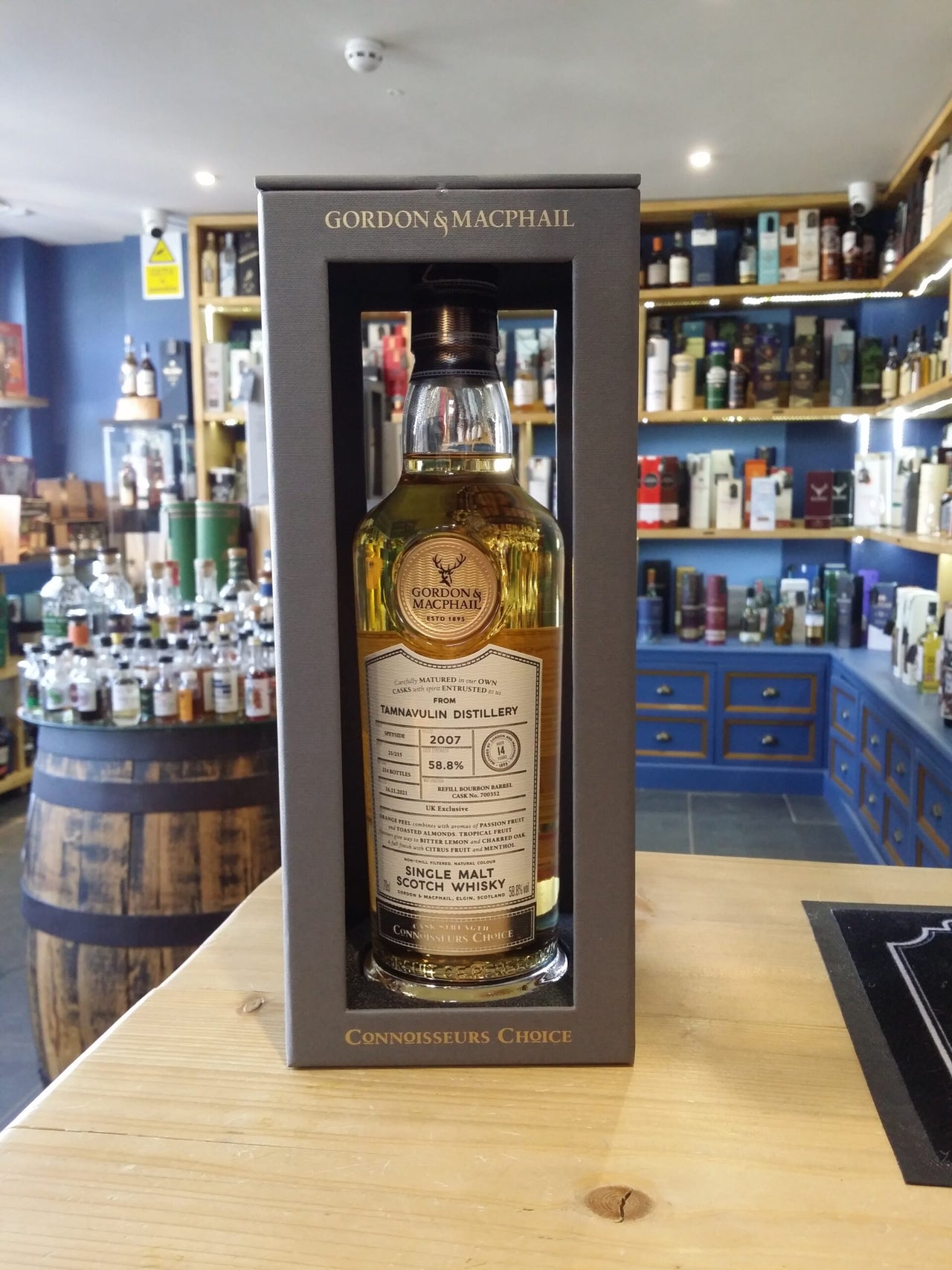 Gordon & MacPhail Connoisseurs Choice Tamnavulin 2007 Aged 14 Years 70cl 58.8%