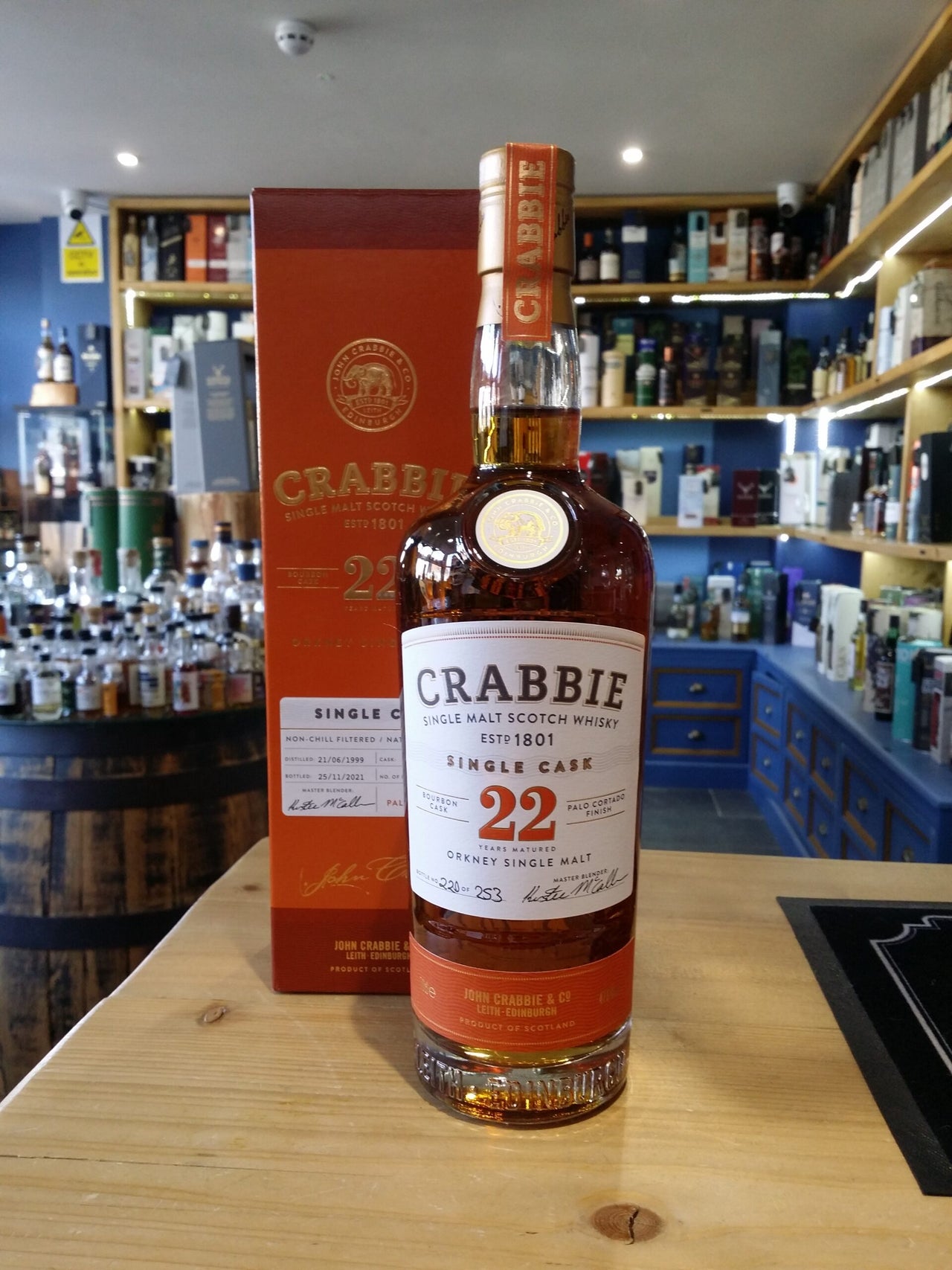 Crabbie 22 Year Old Single Cask 70cl 47.5%