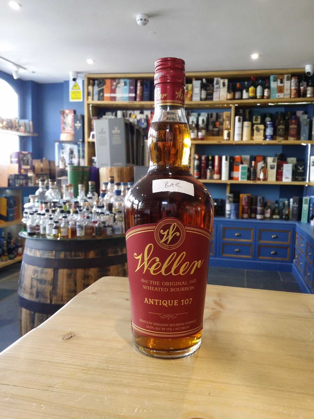 Islas Bar - Weller Antique 107 proof Bourbon 2.5cl