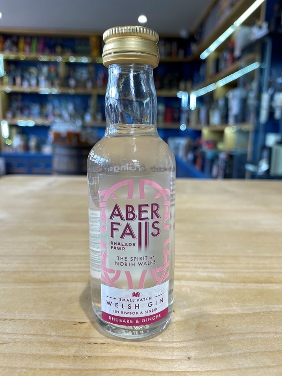 Aber Falls Rhubarb & Ginger Welsh Gin 5cl 41.3%