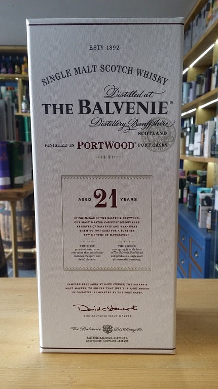 Balvenie Port Wood Finish 21 Year Old 70cl 40%