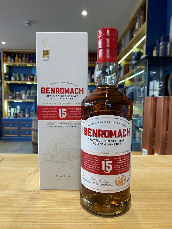 Isla's Bar - Benromach Aged 15 Years (New style) 43% 2.5cl