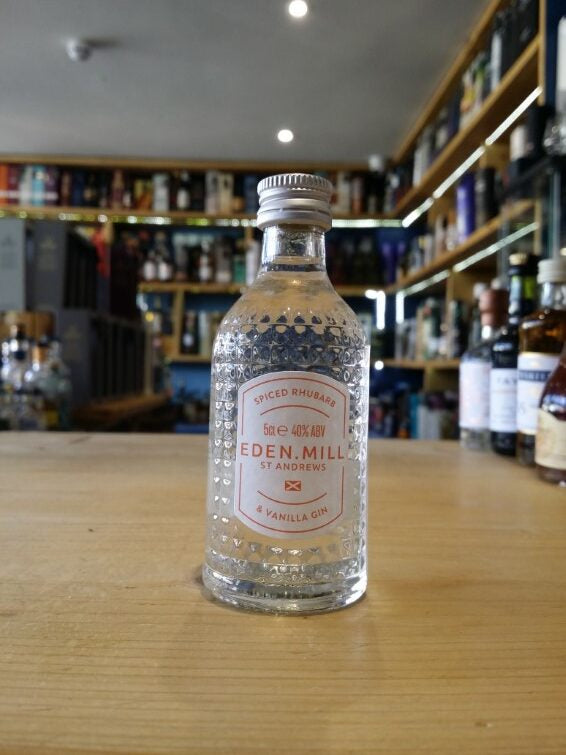 Eden Mill Spiced Rhubarb & Vanilla Gin 5cl 40%