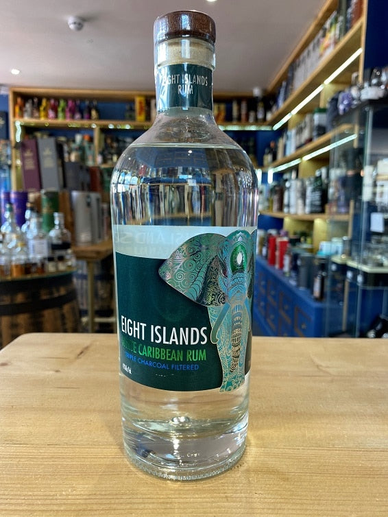 Eight Islands White Caribean Rum 70cl 40%