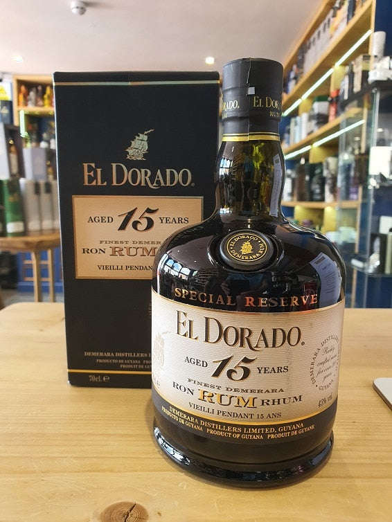 El Dorado 15 Year Old Rum 70cl 43%