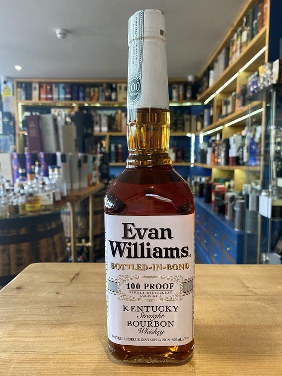 Evan Williams White Label BIB Bourbon 100 Proof 70cl 50%