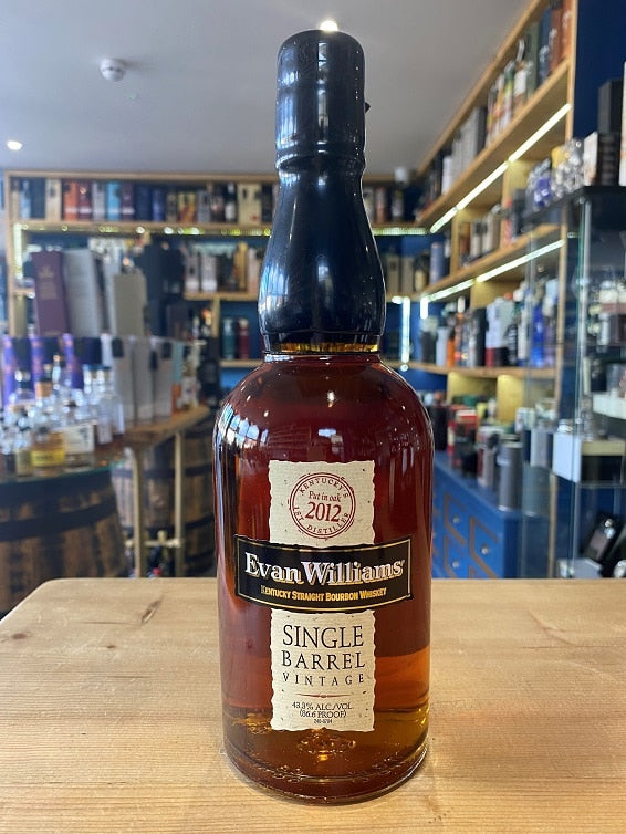 Evan Williams Single Barrel Vintage Bourbon 2012 70cl 43.3%